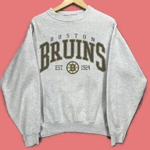 Vtg Boston Bruins Sweatshirt, Vintage NHL Boston Bruins Hockey Unisex Shirt